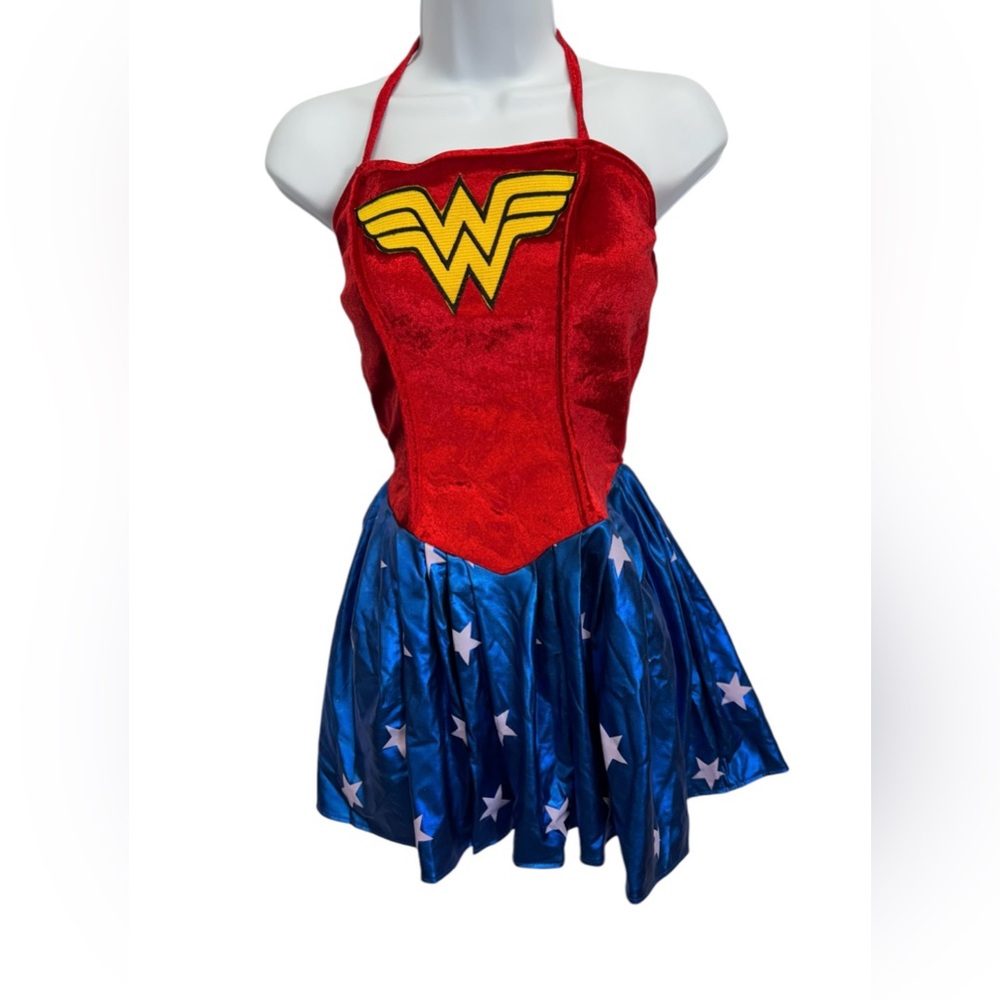 Teen/young adult Red and Blue Superhero Costume